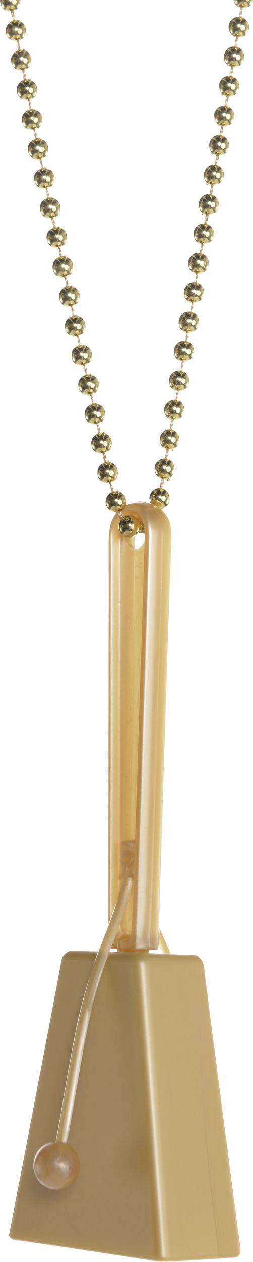 Gold Clacker Necklace - Noisemaker