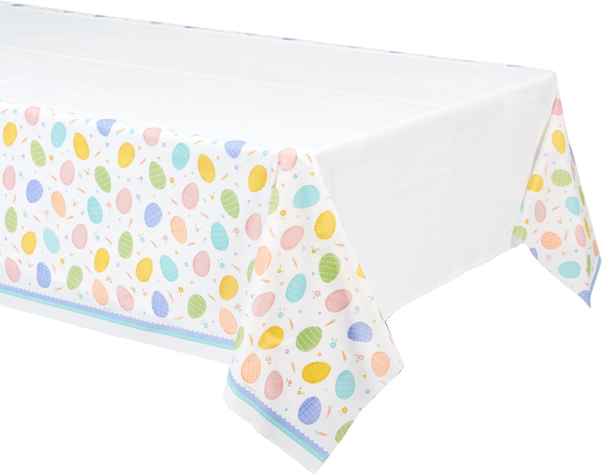 Pretty Pastels Easter Plastic Table Cover