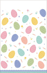 Pretty Pastels Easter Plastic Table Cover