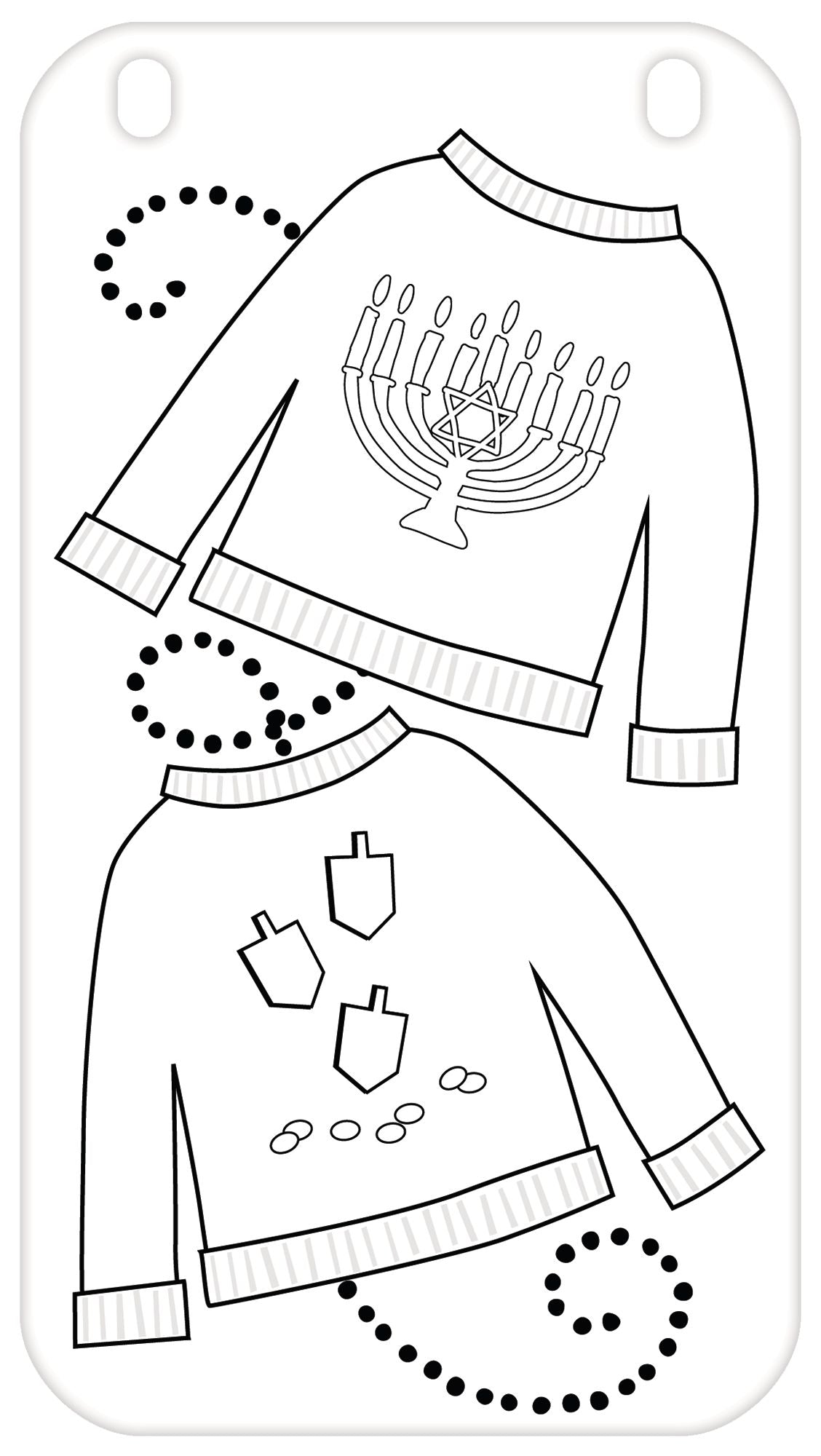 "Happy Llamakah" Hanukkah Activity Set - 27 Pieces