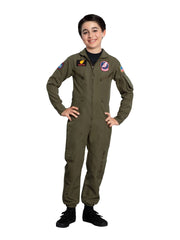 Top Gun Maverick Child Costume - Flight Suit for Halloween