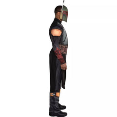 Adult Boba Fett Star Wars Costume with Helmet and Belt