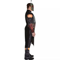 Men's Boba Fett Mandalorian Costume with Helmet - Halloween Collection