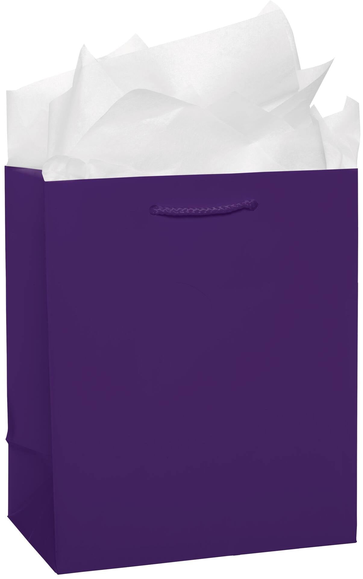 Glossy Bright Pink Gift Bag - Medium Size