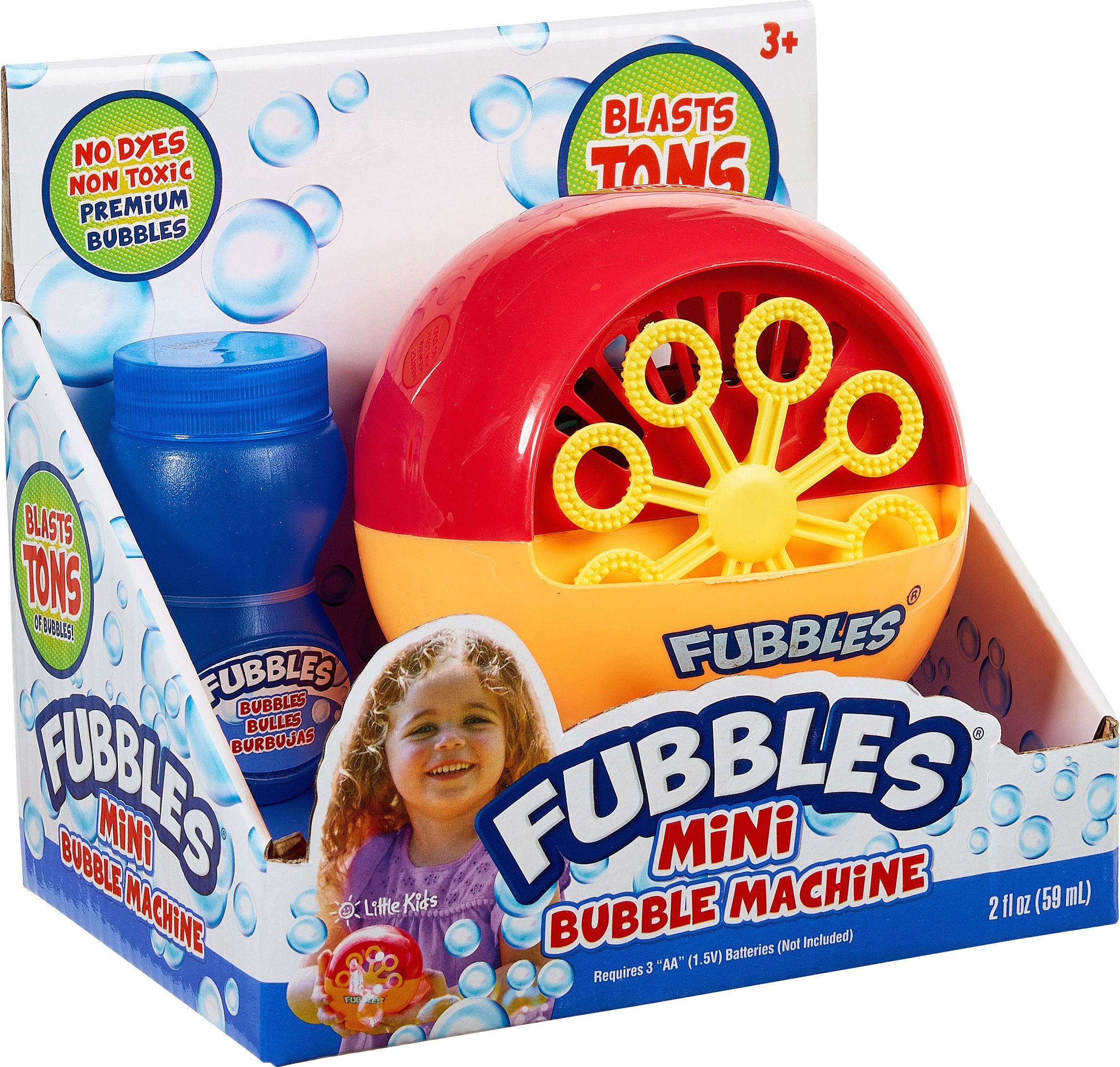 Fubbles Mini Bubble Machine Party Pack