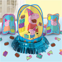 Peppa Pig Party Table Decorating Kit with Confetti - 23 Pieces