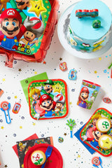 Nintendo Super Mario Bros Luncheon Napkins - 6.5 In. x 6.5 In., 16-Pack
