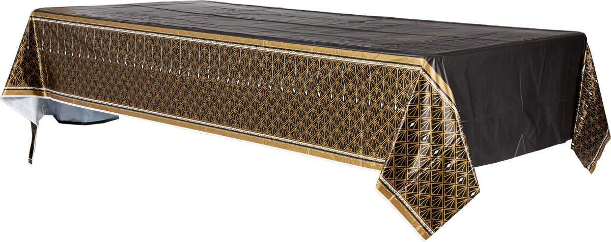Hollywood Glitz & Glam Table Cover - Art Deco Style