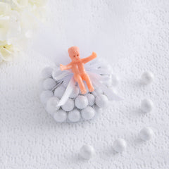 Mini Plastic Baby Shower Favor Charms, 12-Pack