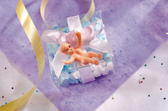 Mini Plastic Baby Shower Favor Charms, 12-Pack