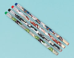 Marvel Powers Unite Pencils - Avengers Birthday Party Favors, 8-Pack