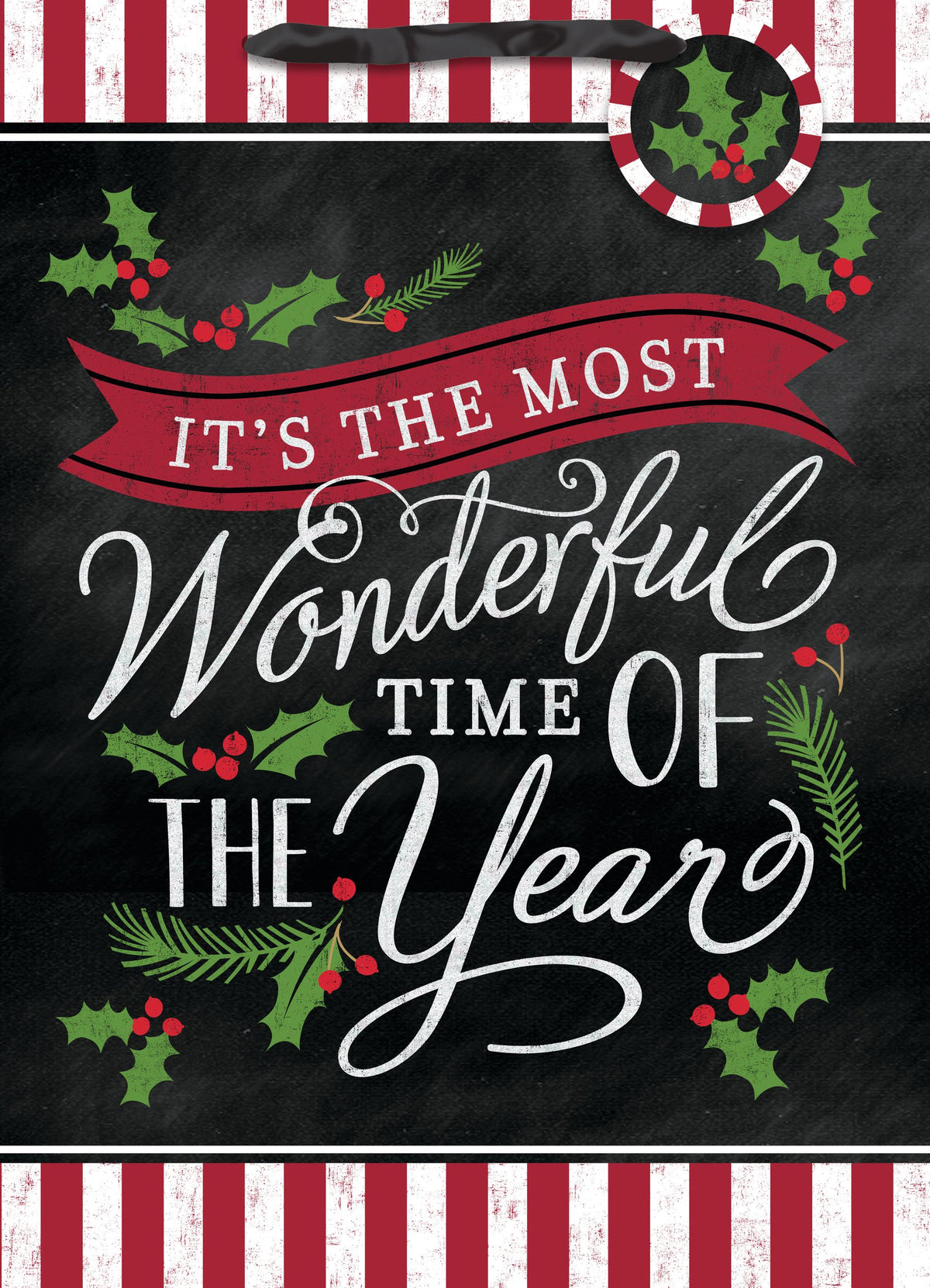 "Most Wonderful Time" XL Gift Bag