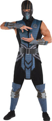 Men's Sub-Zero Mortal Kombat Costume with Mask & Armor - Halloween Edition