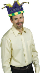 Plus Mardi Gras Jester Crown with Jingle Bells