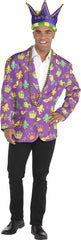 Plus Mardi Gras Jester Crown with Jingle Bells