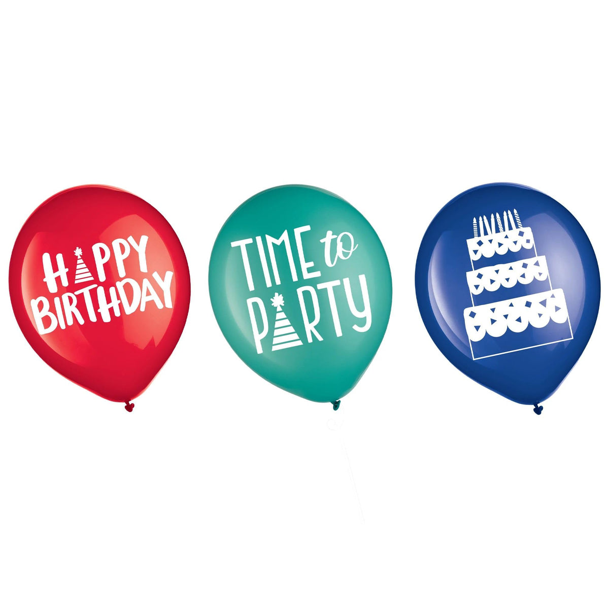"A Reason to Celebrate" Printed Latex Balloons