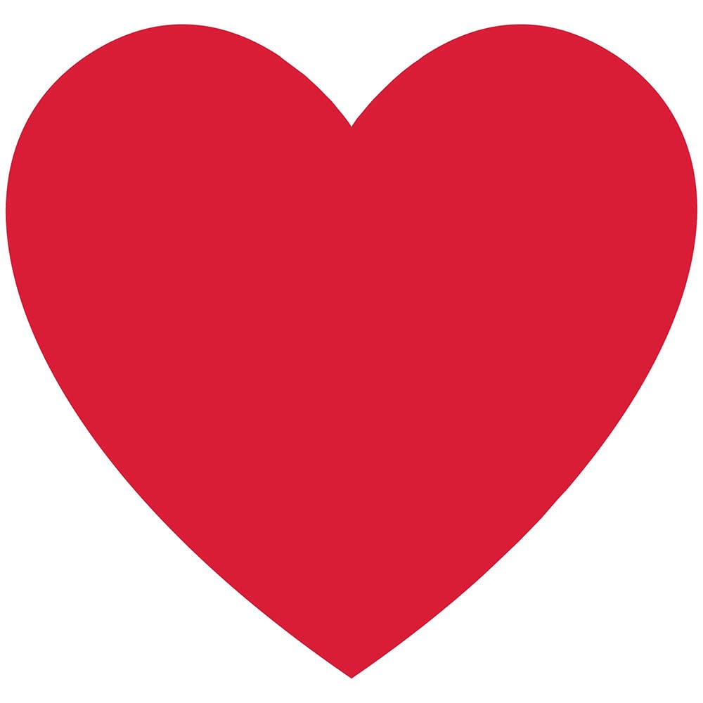 Valentine‚Äôs Day Heart Cutout Decorations - Bulk Pack