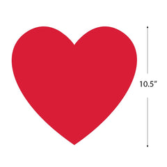 Valentine‚Äôs Day Heart Cutout Decorations - Bulk Pack