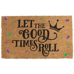 "Let the Good Times Roll" Doormat