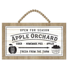 Autumn Harvest Nature Hanging Sign