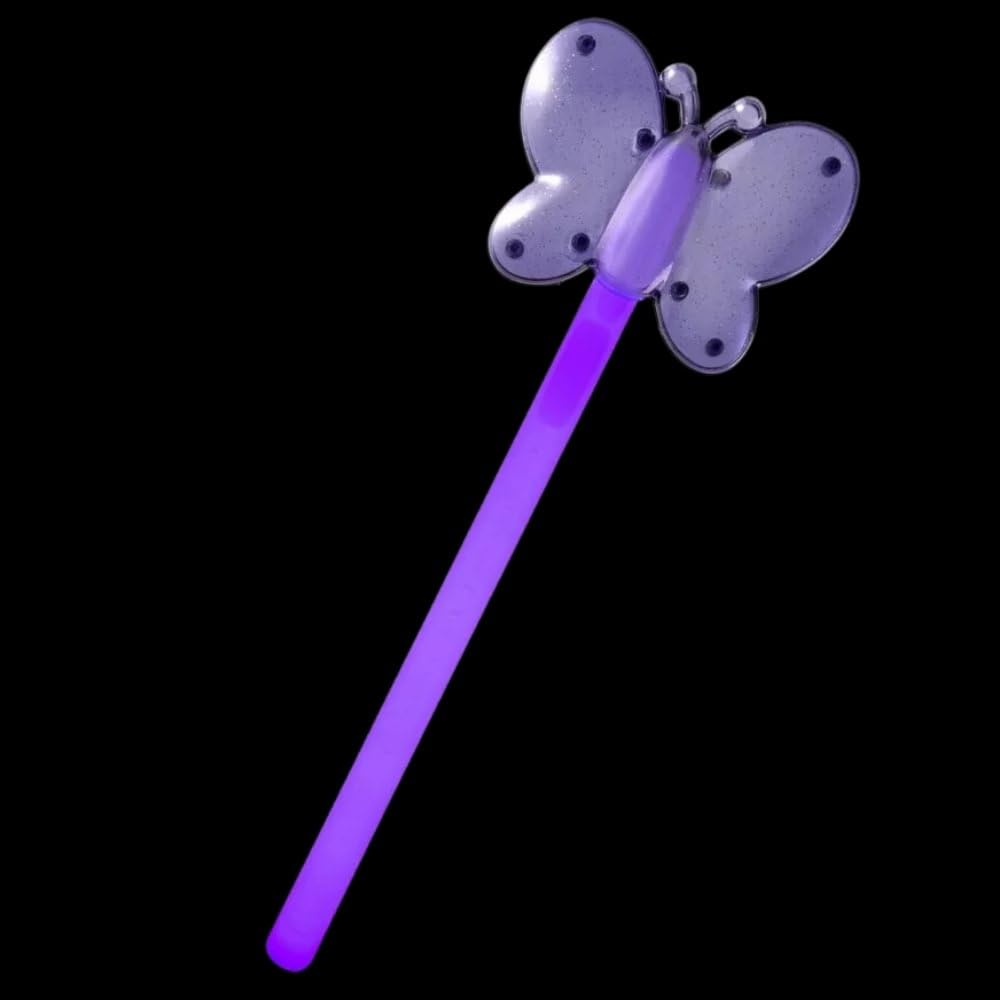 Purple Butterfly Glow Wand for Nighttime Fun