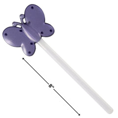 Purple Butterfly Glow Wand for Nighttime Fun