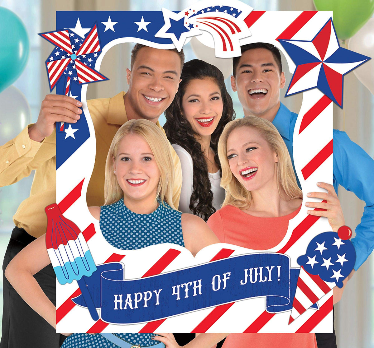 Patriotic Photo Frame Prop Kit