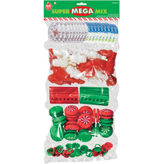 Super Mega Christmas Party Favor Mix - 100 Pieces