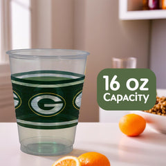 Green Bay Packers 16oz Printed Plastic Cup