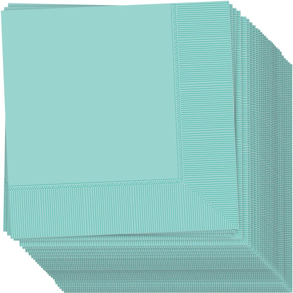Robins Egg Blue Luncheon Napkins - 50 Pack