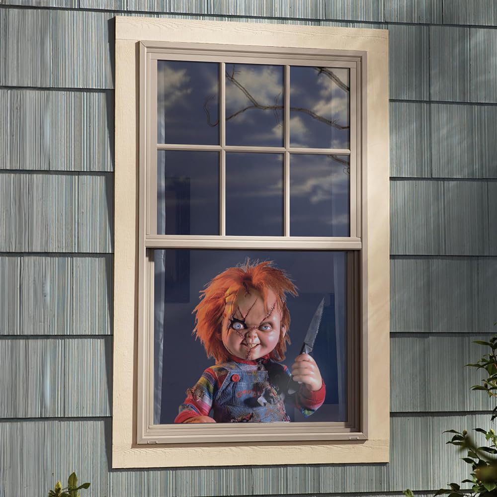 Child's Play Chucky Window Cling Decoration