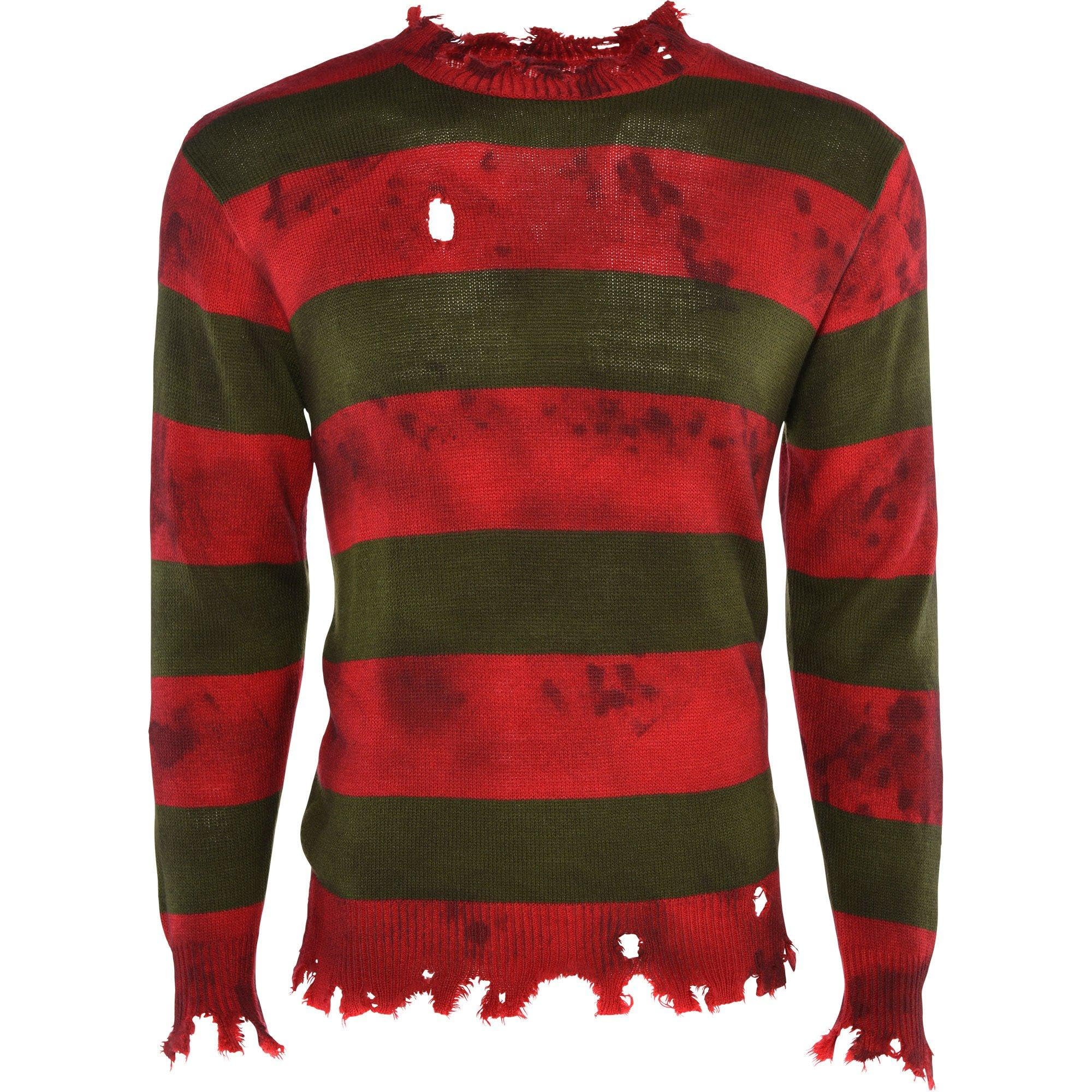 Freddy Krueger Sweater Costume - Size S/M