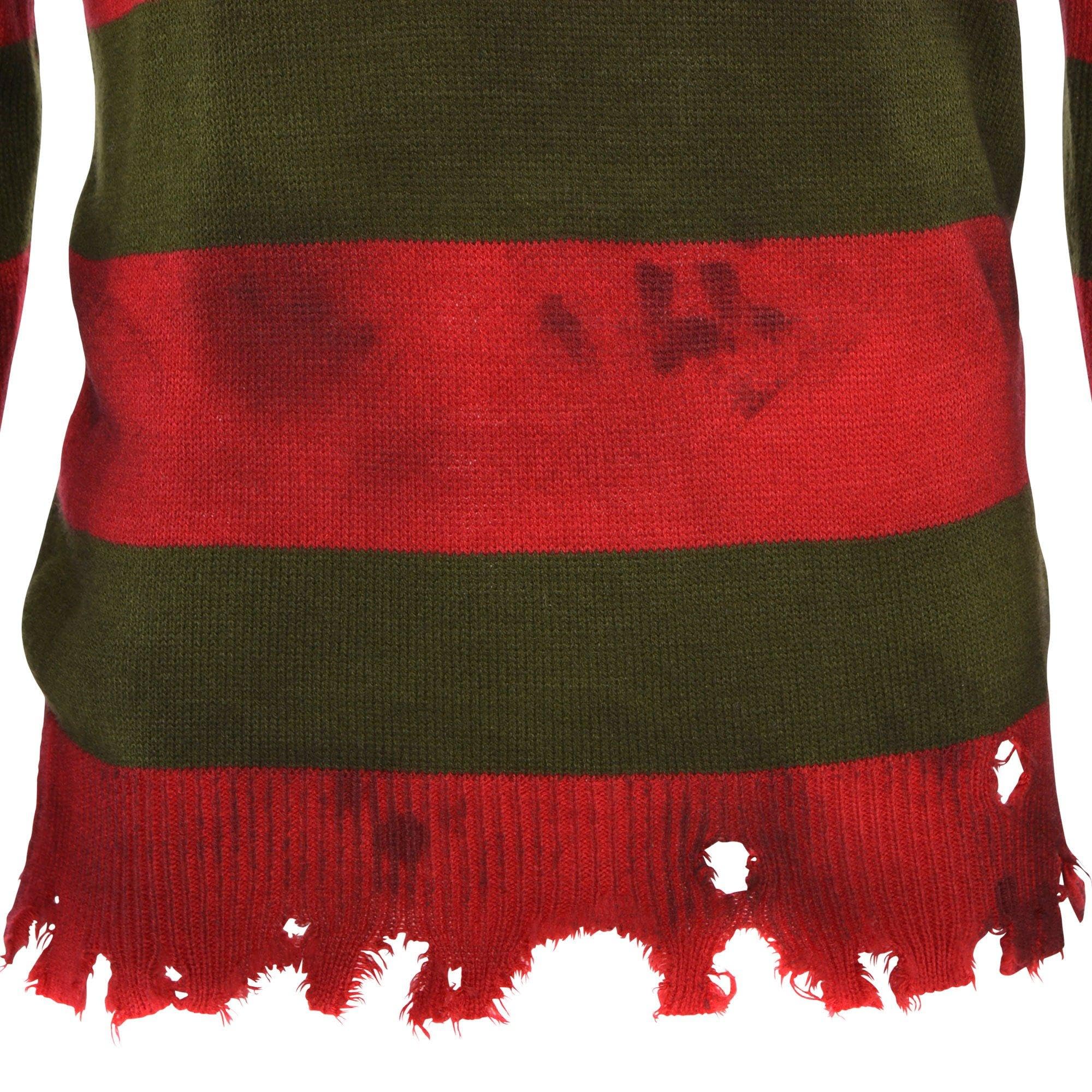 Freddy Krueger Sweater Costume - Size S/M