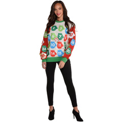 Christmas Countdown Ugly Sweater - Adult L/XL