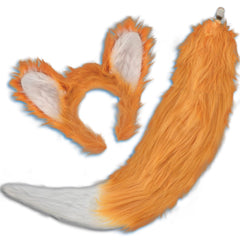Fox Ear and Tail Costume Accessory Set
