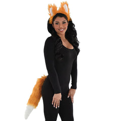 Fox Ear and Tail Costume Accessory Set