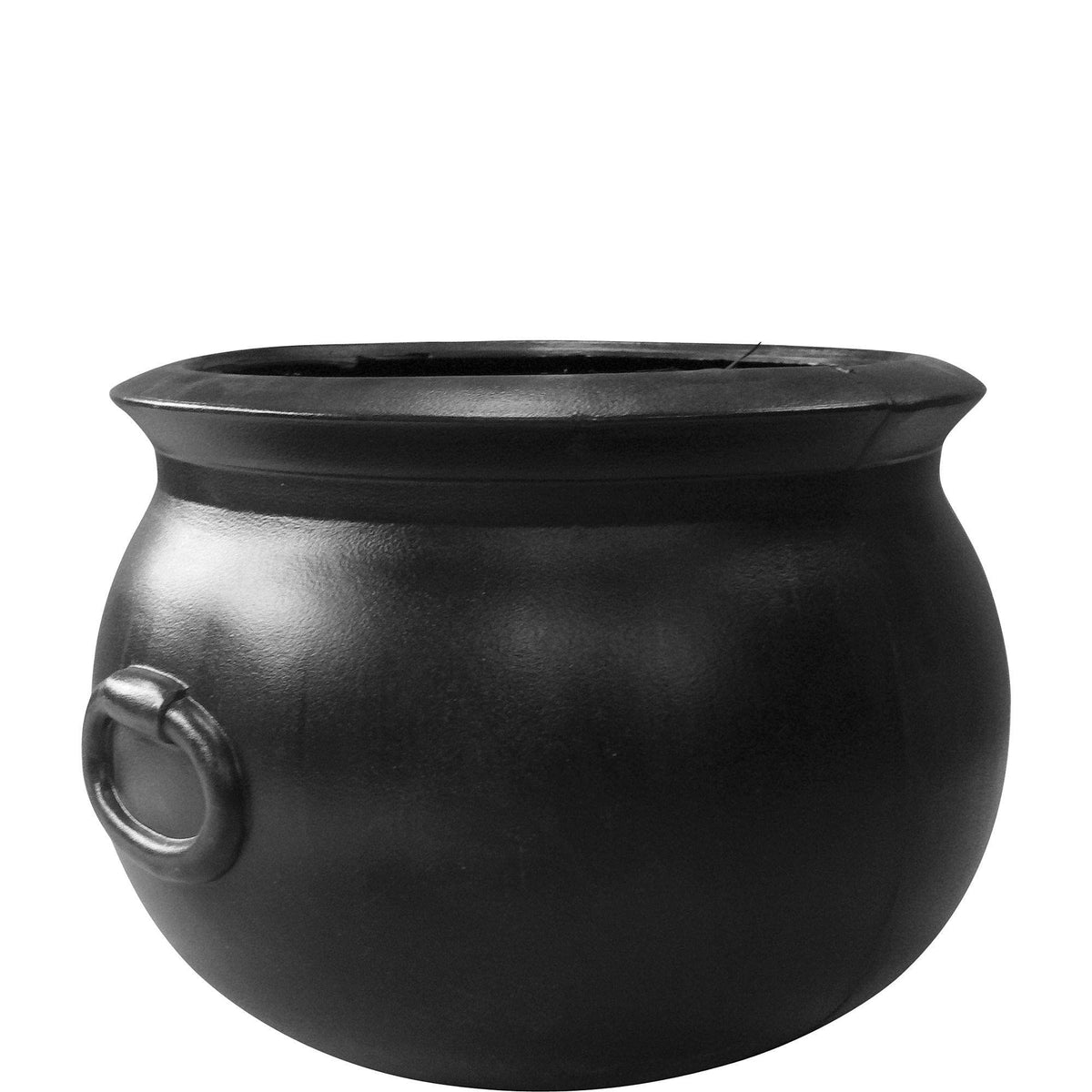 Spooky 12-Inch Black Halloween Cauldron
