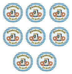 Oktoberfest Harvest 9-Inch Plates - Set of 8