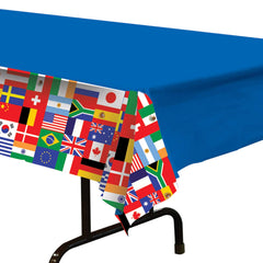 International Flag Table Cover - Perfect for Sports Celebrations