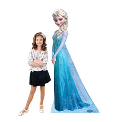 Frozen Elsa Cardboard Standee - 70x32 Inches