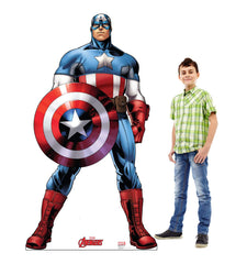 Captain America Avengers Standee - 74" x 41"