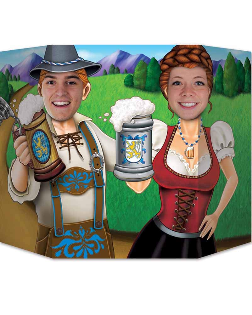 Oktoberfest Couple Photo Prop - 3.1 FT