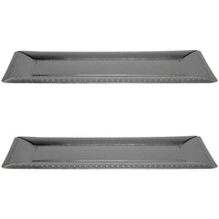 Silver Catering Serve Tray - Set of 3 (15.75 Inch)