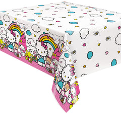 Hello Kitty Plastic Table Cover - 58x84 inches