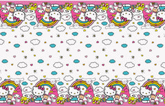Hello Kitty Plastic Table Cover - 58x84 inches