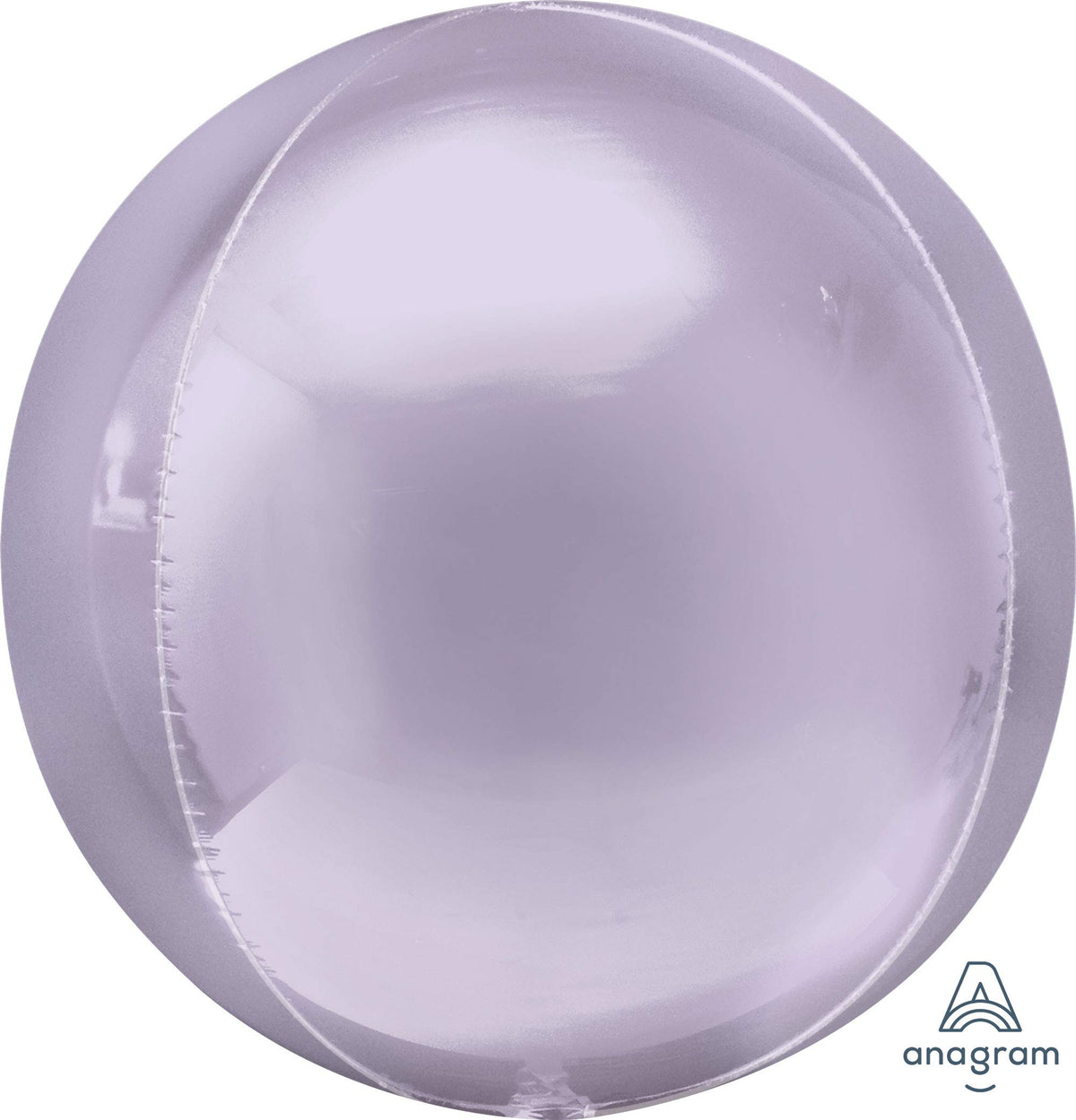 Pastel Lilac Orbz Geometric Foil Balloon