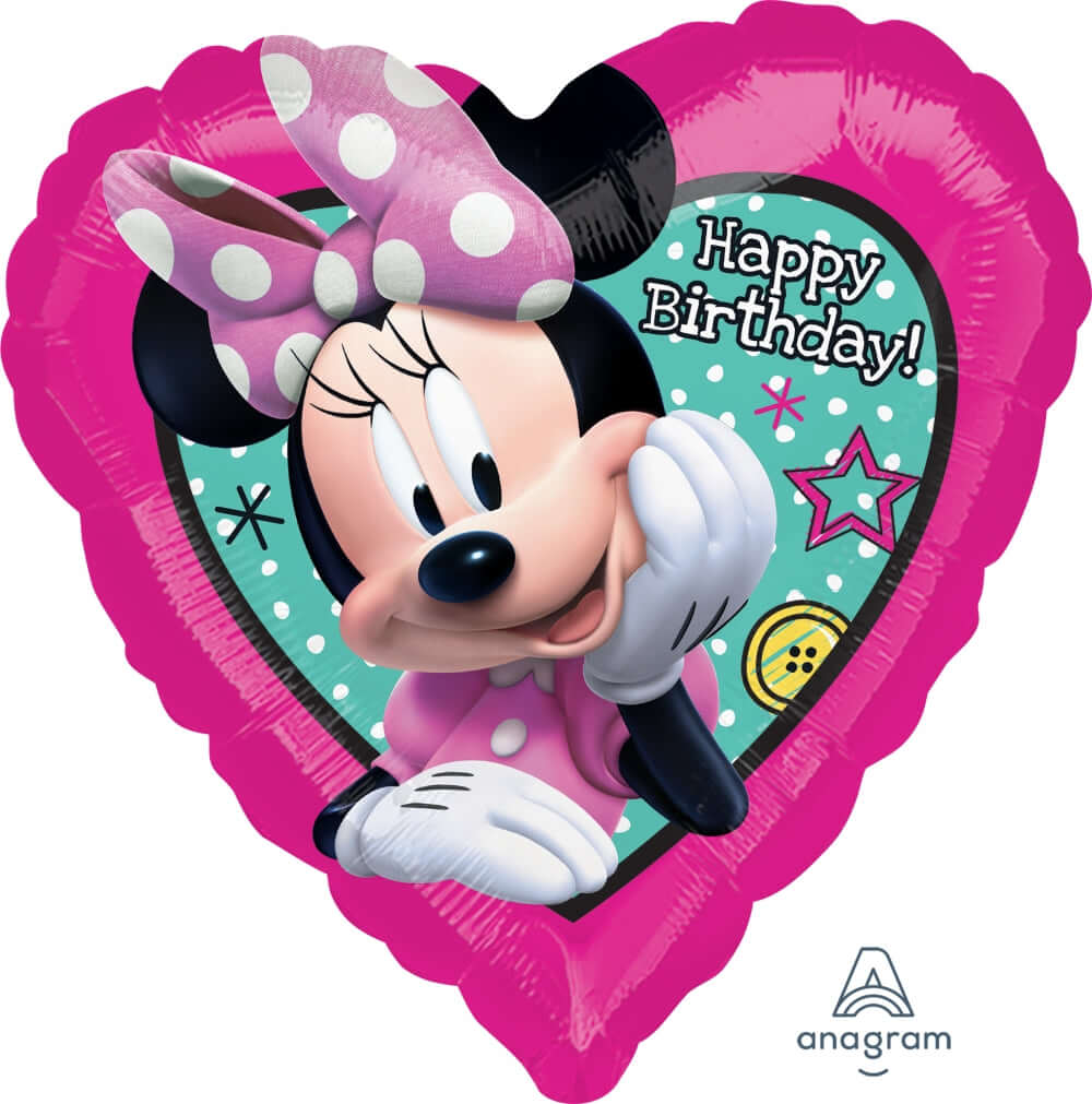 Happy Birthday Minnie Balloon