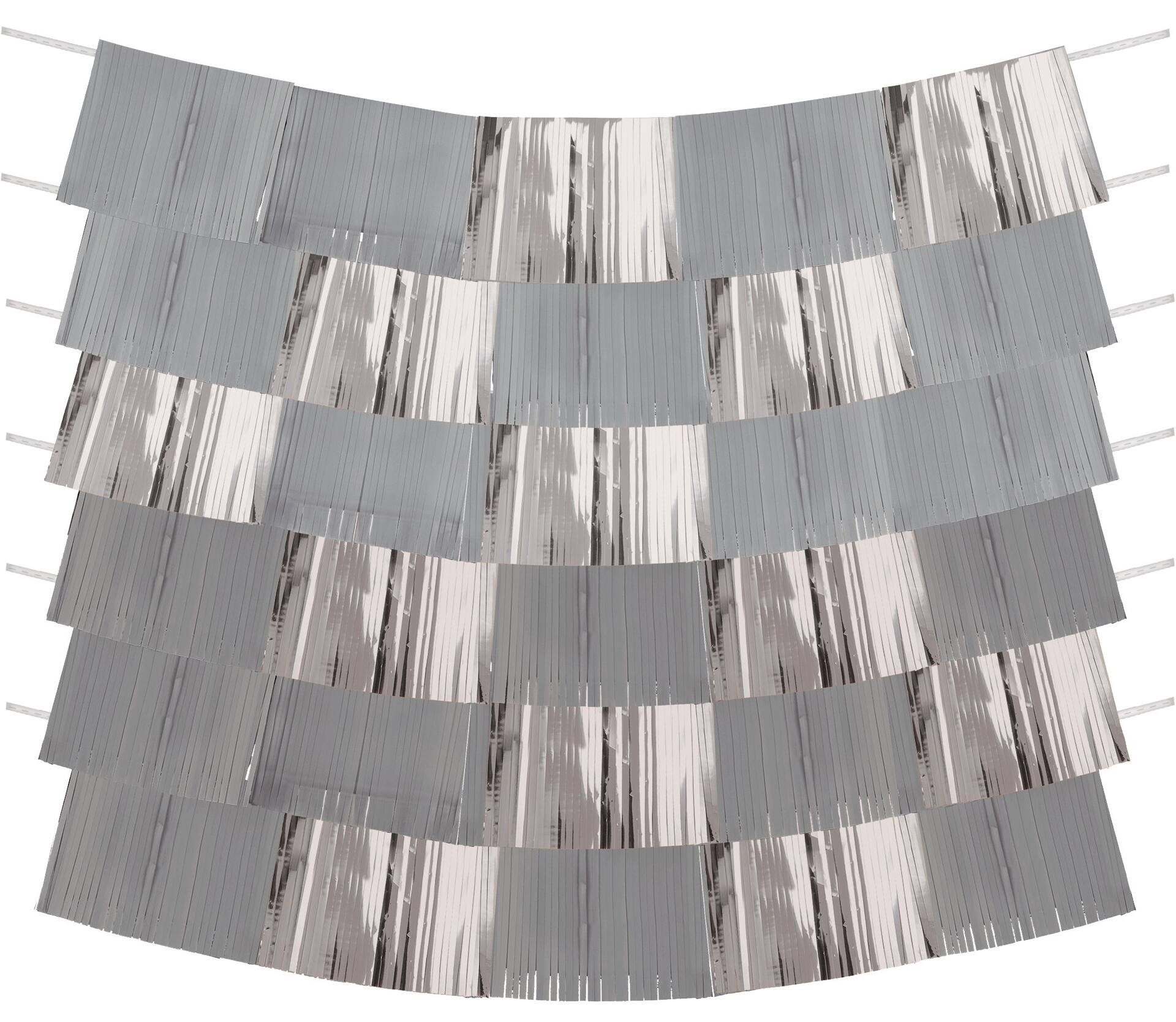 Class 101 - Fringe Hanging Garland Banner Decoration, Assorted Colours, 10-in, for Birthday/Christmas/New Year's Eve/Graduation