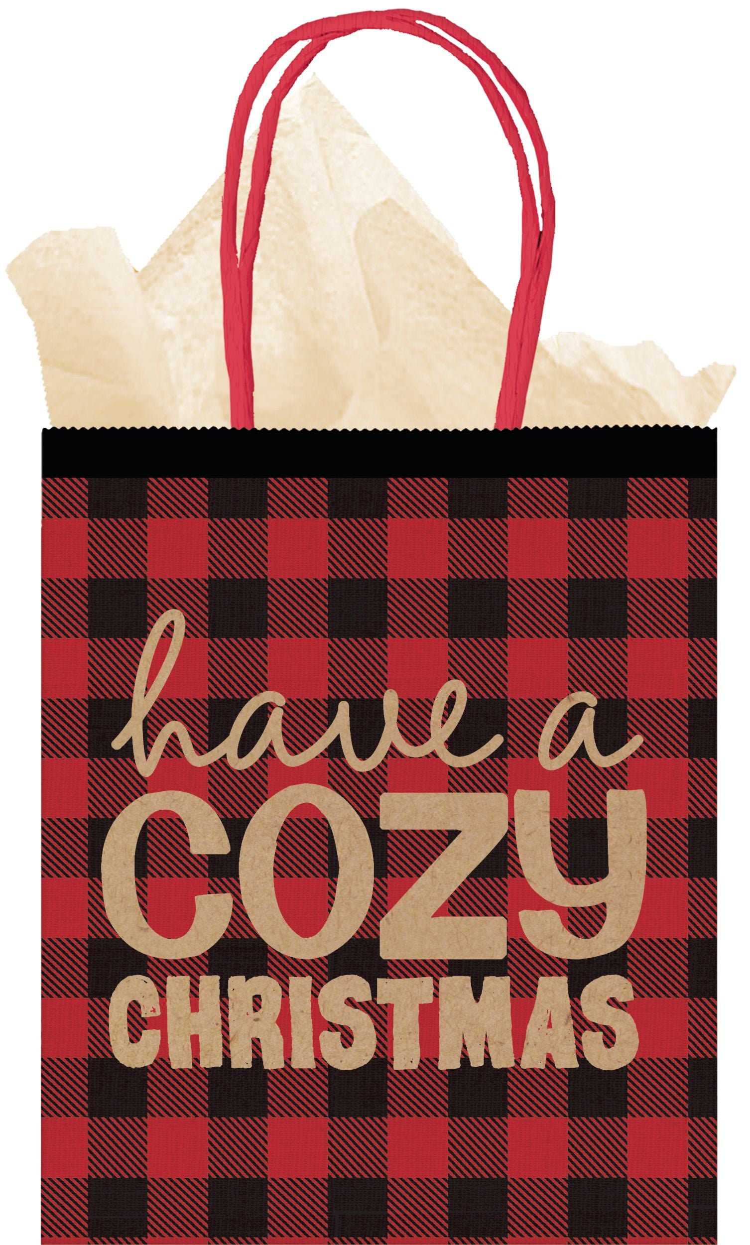 PMA - Kraft Christmas Gift Bags, 3-pk