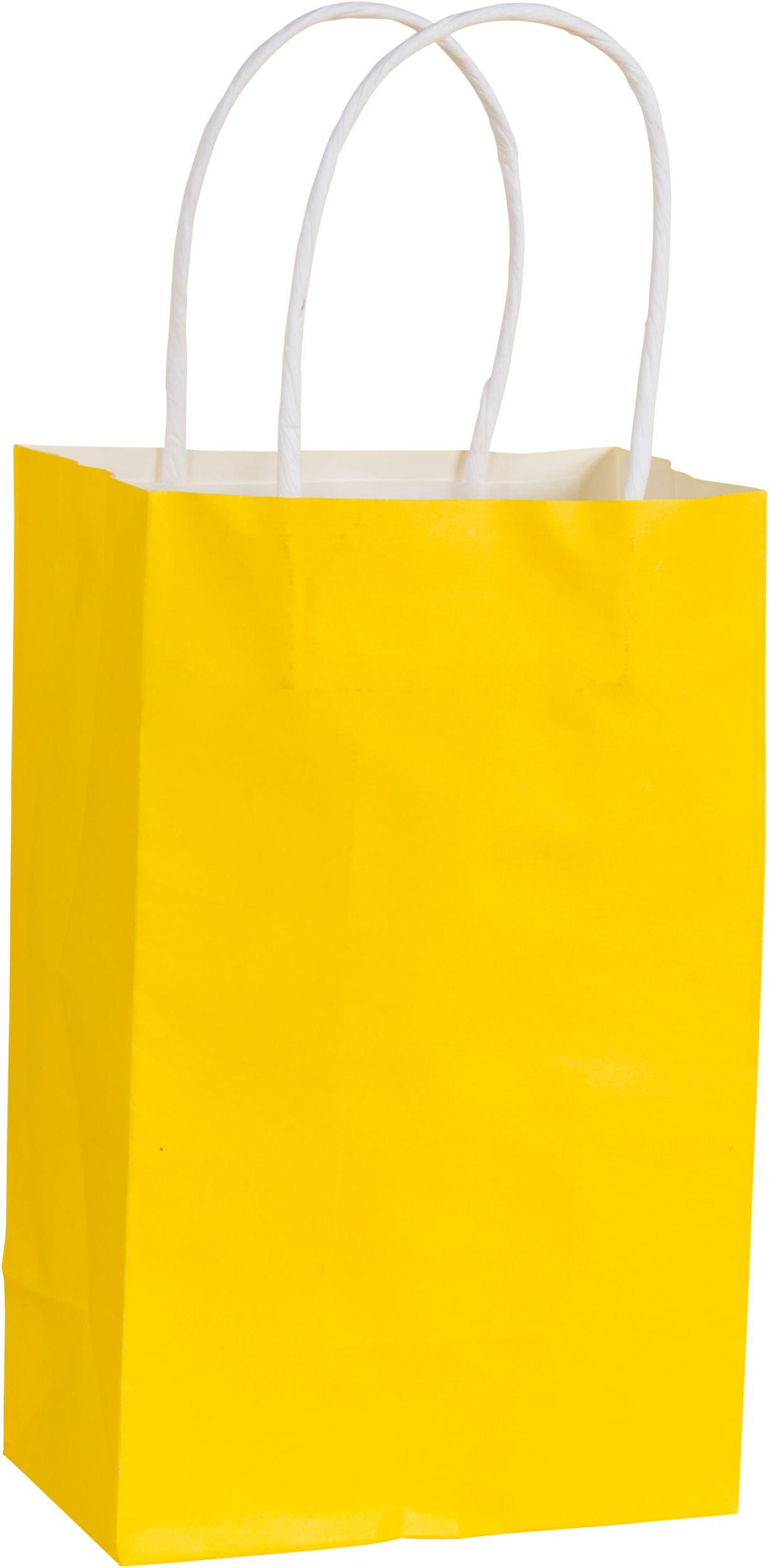 Urban Air - Light Yellow Small Kraft Gift Bag - 1 Ct.